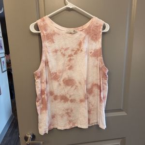 ANTHROPOLOGIE tie dye tank top